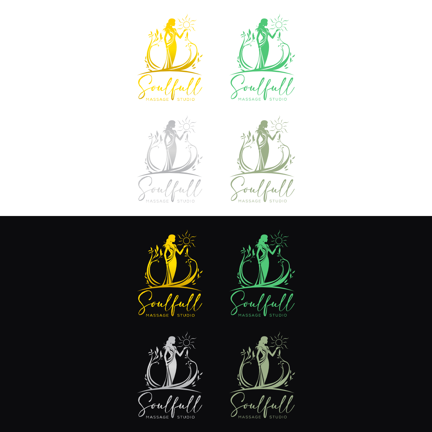 Diseño de Logo por Dalang Design para Soulfull Massage Studio | Diseño #31777352