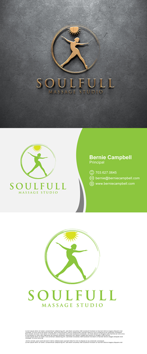 Logo Design by uzzal100 for Soulfull Massage Studio | Design #31765635