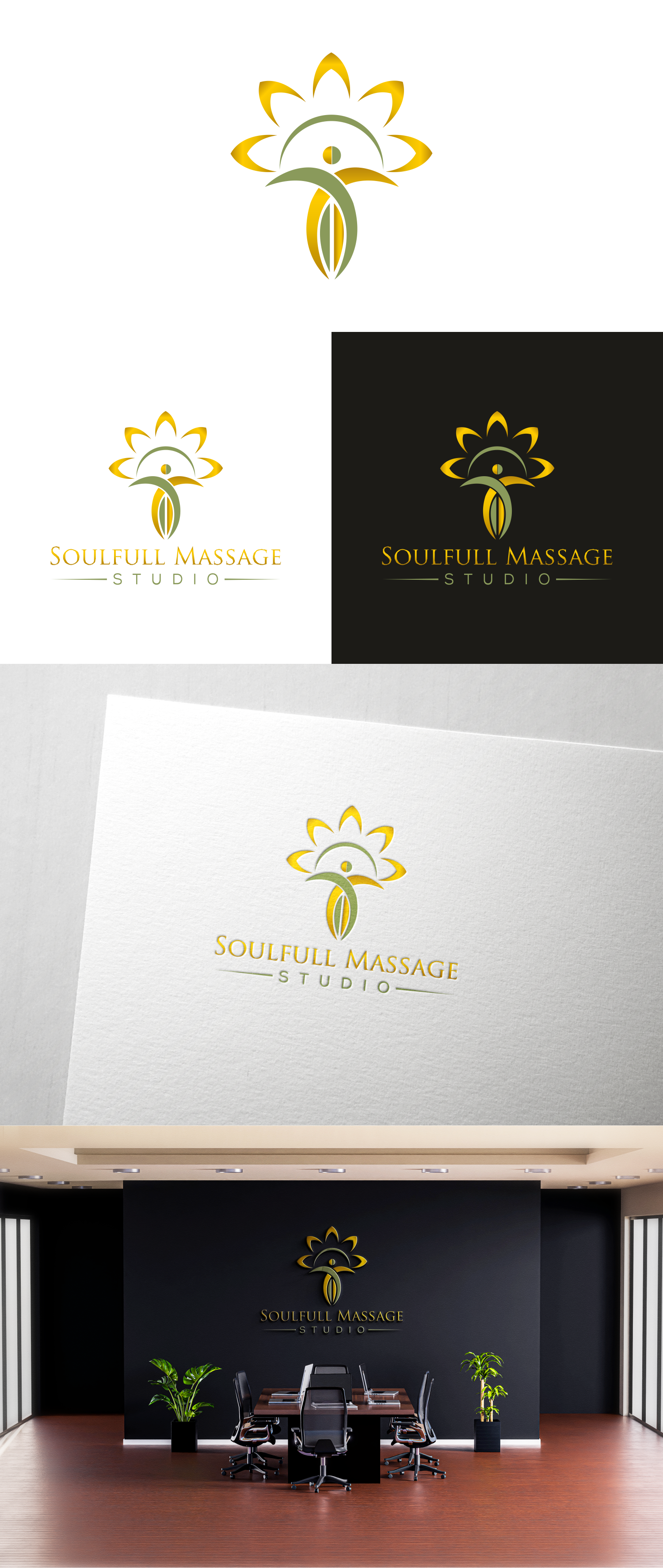 Design de Logo par anakbuah pour Soulfull Massage Studio | Design #31763409