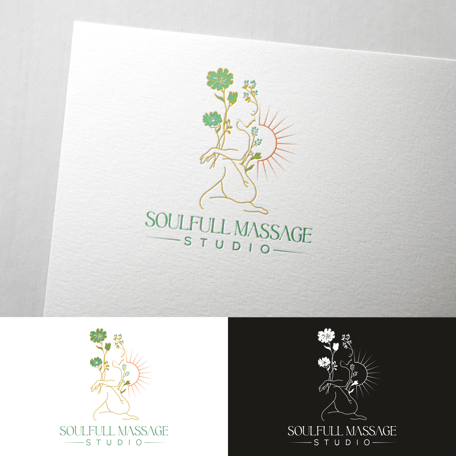 Diseño de Logo por anakbuah para Soulfull Massage Studio | Diseño #31765614