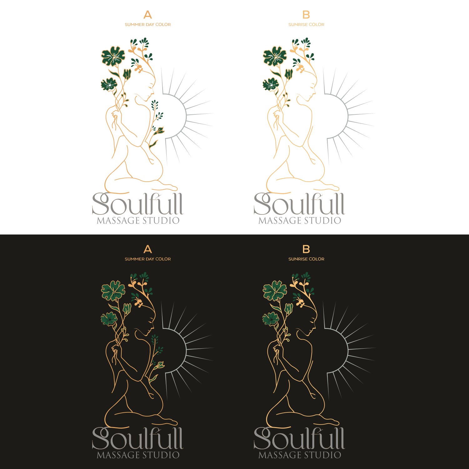 Diseño de Logo por anakbuah para Soulfull Massage Studio | Diseño #31808173