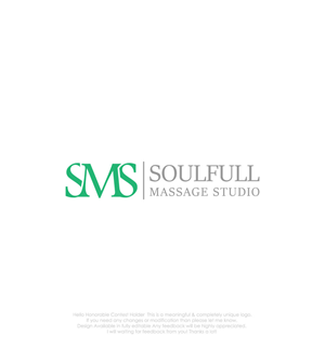 Diseño de Logo por Design your Mind para Soulfull Massage Studio | Diseño: #31763010
