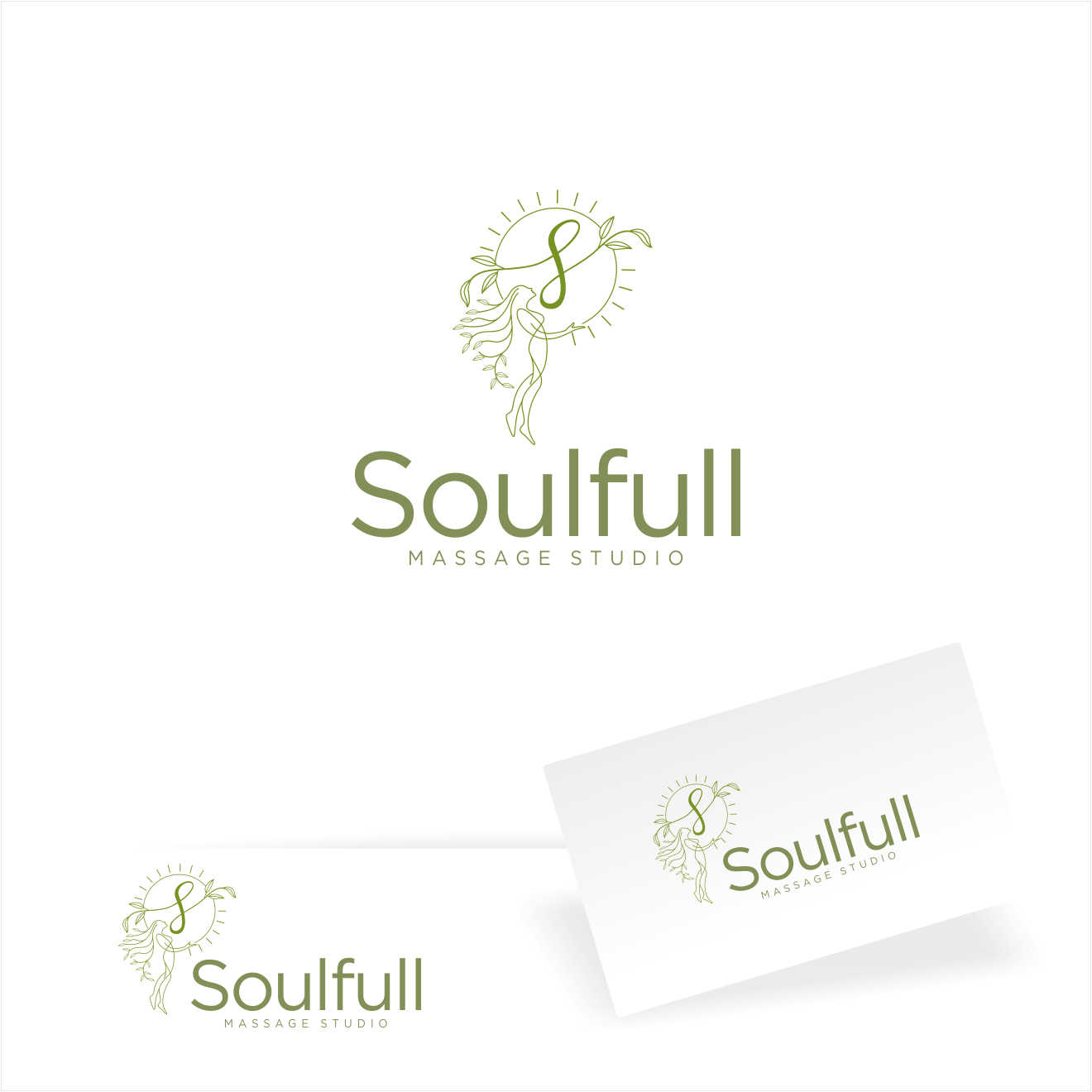 Diseño de Logo por Arham Hidayat para Soulfull Massage Studio | Diseño #31794337