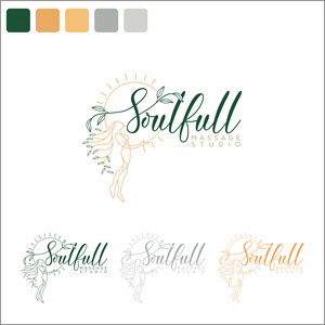 Logo Design by Arham Hidayat for Soulfull Massage Studio | Design: #31803700