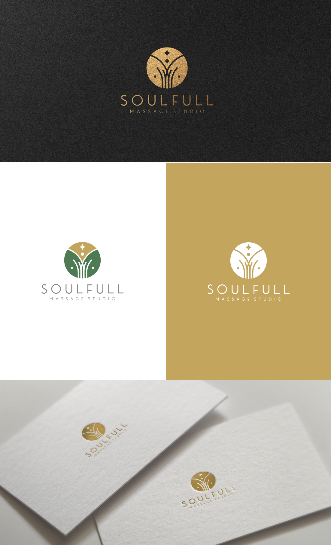 Diseño de Logo por GLDesigns para Soulfull Massage Studio | Diseño #31763150