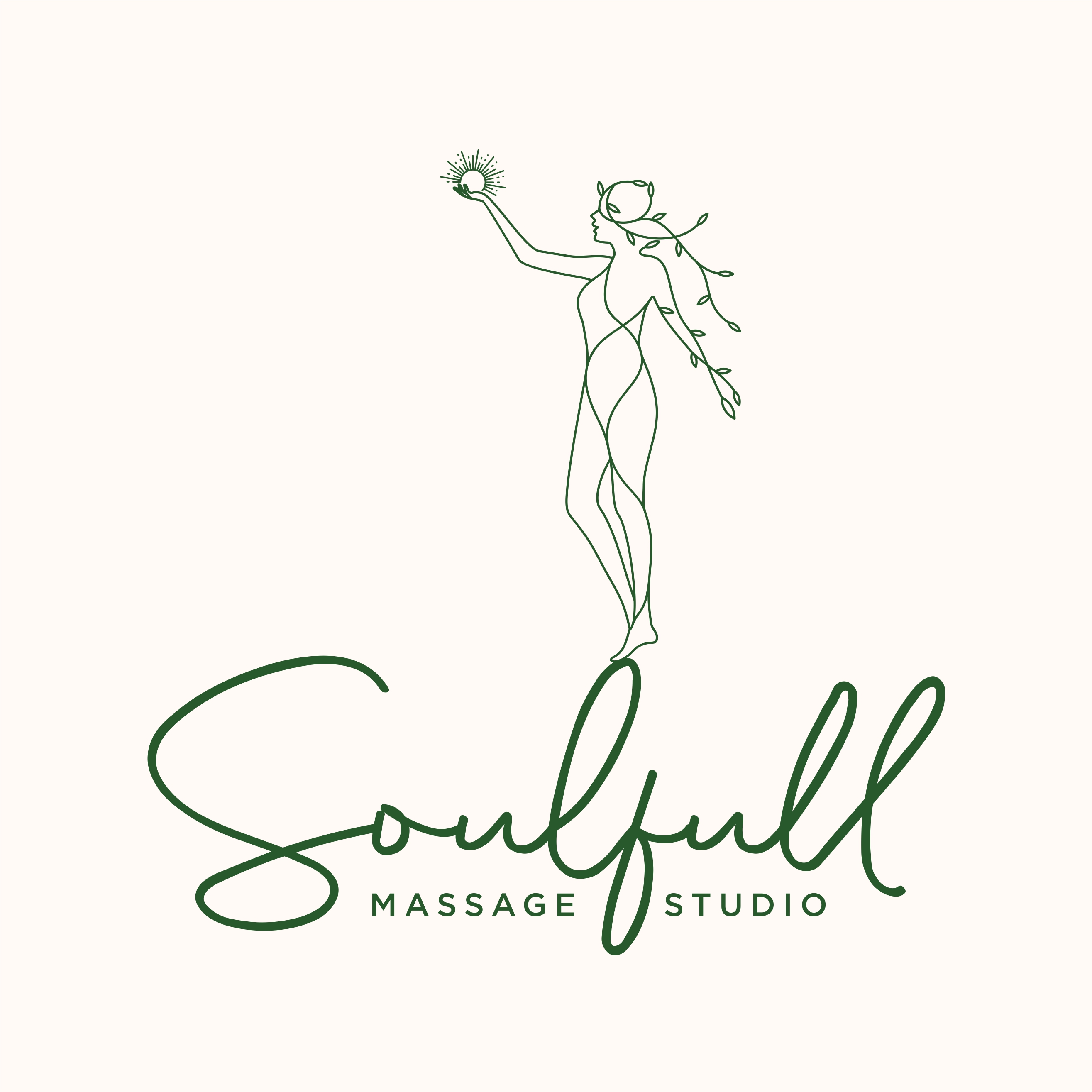 Design de Logo par Chandra AS pour Soulfull Massage Studio | Design #31787889