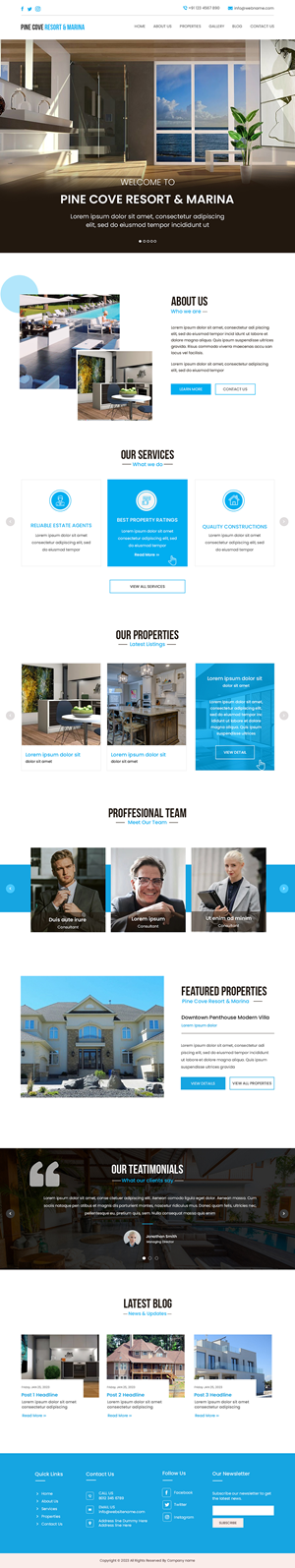 Web Design by Creations Box 2015 for this project | Design #31791076
