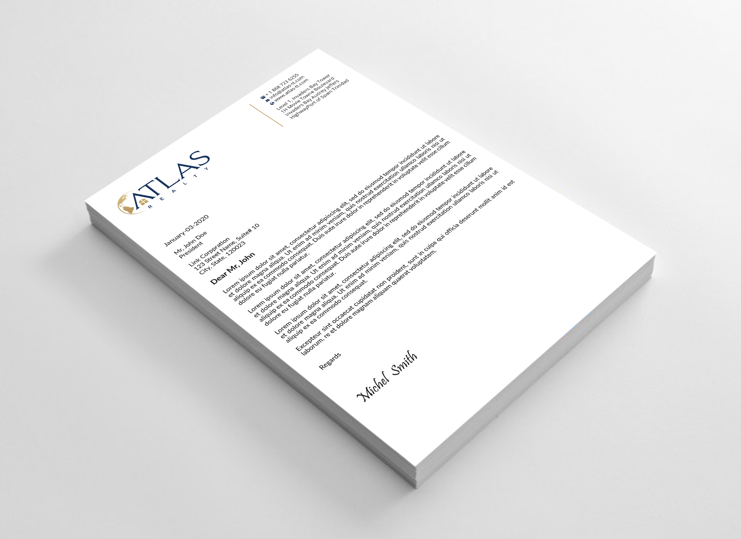 Stationery Design by Expert Bappy for Hawk Security Services Ltd.  | Design #31765359