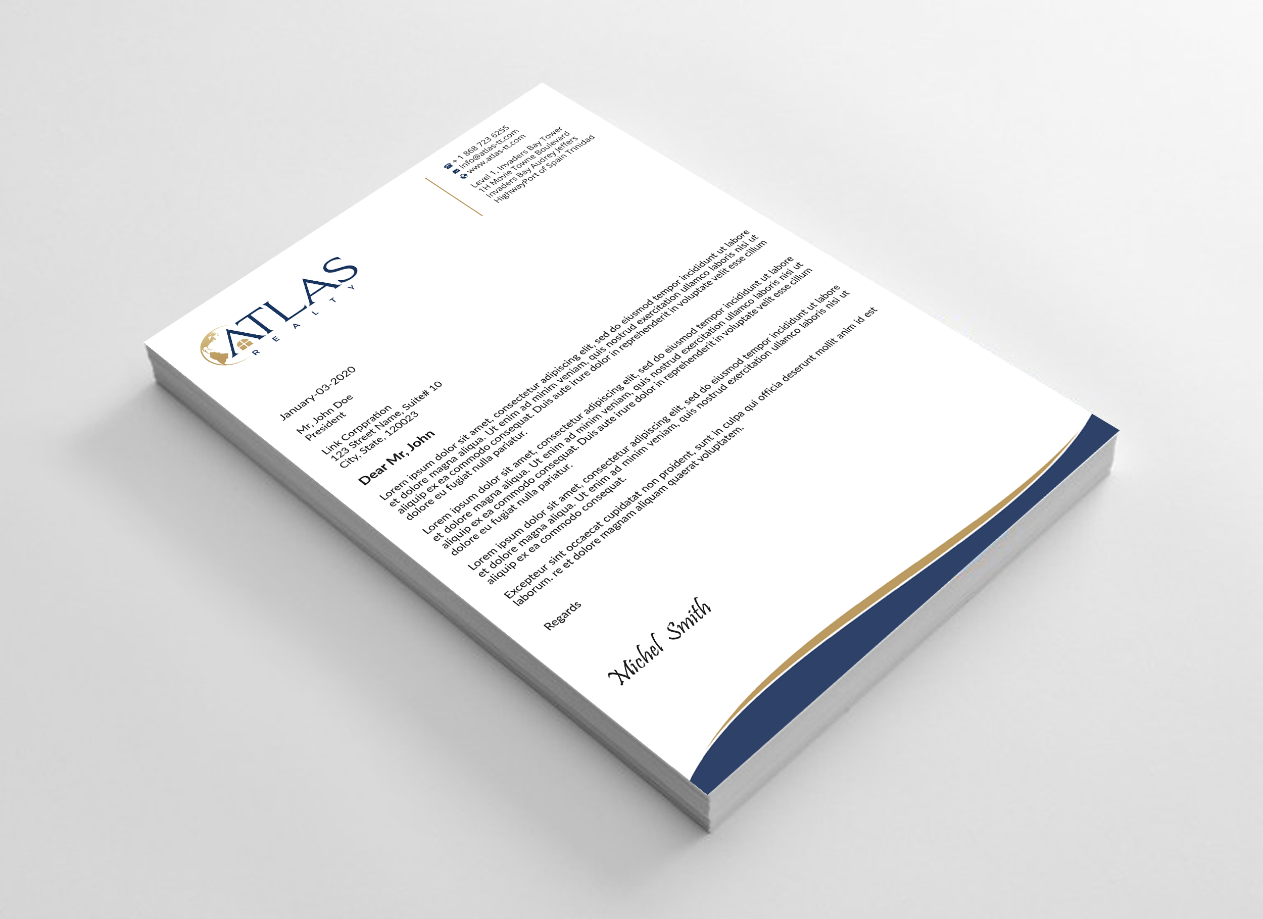 Stationery Design by Expert Bappy for Hawk Security Services Ltd.  | Design #31765448