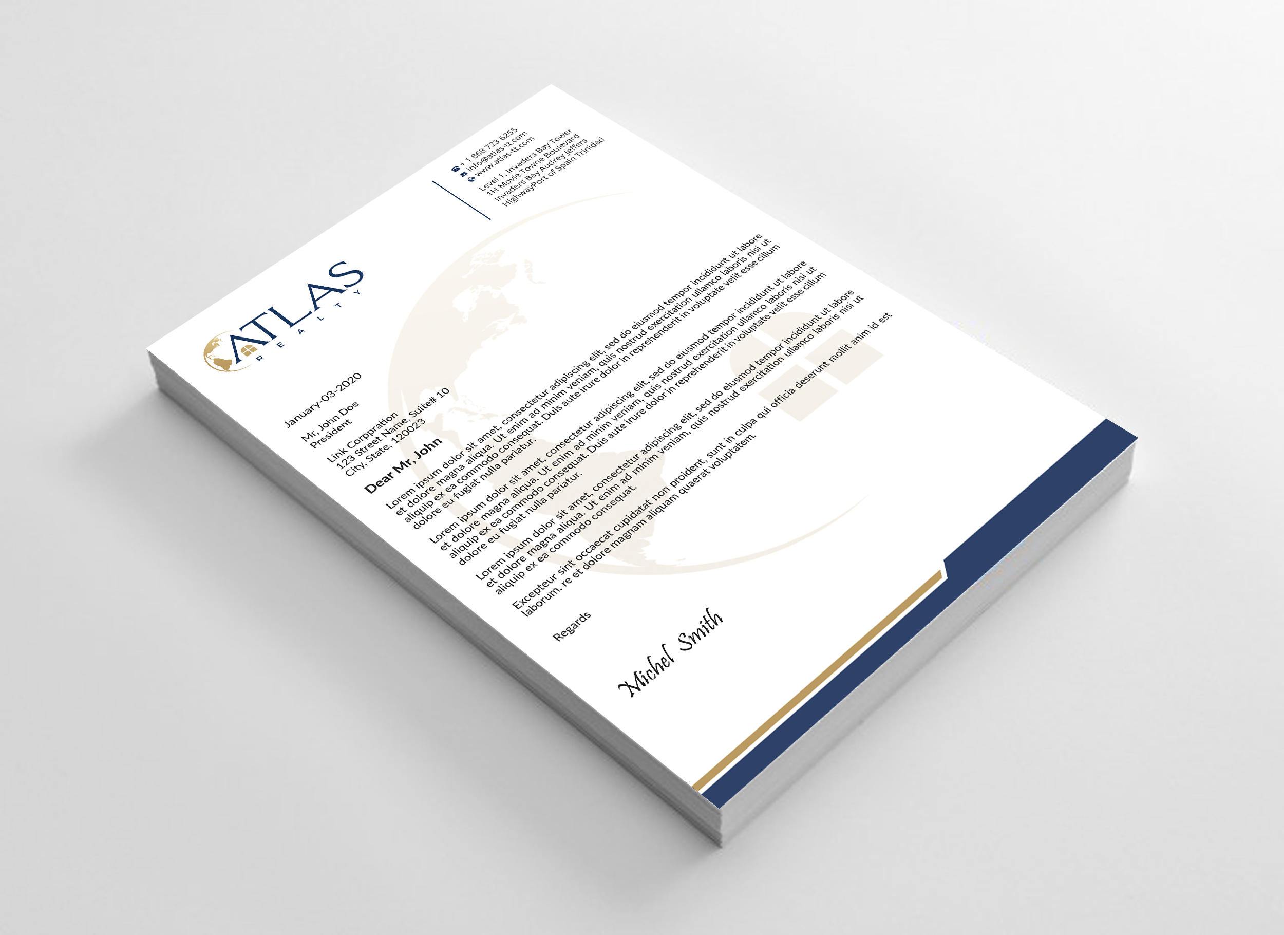 Stationery Design by Expert Bappy for Hawk Security Services Ltd.  | Design #31765450
