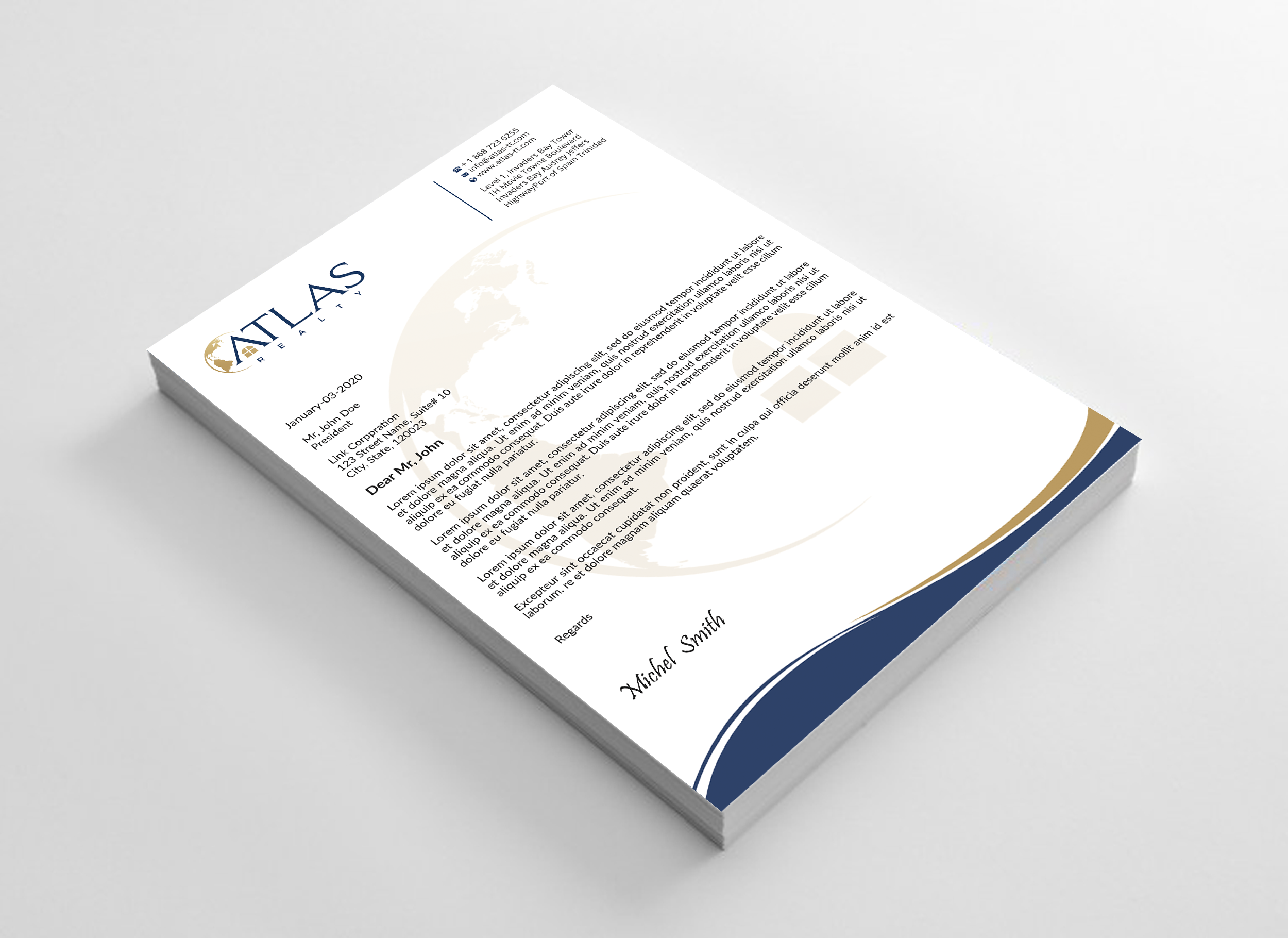 Stationery Design by Expert Bappy for Hawk Security Services Ltd.  | Design #31765451