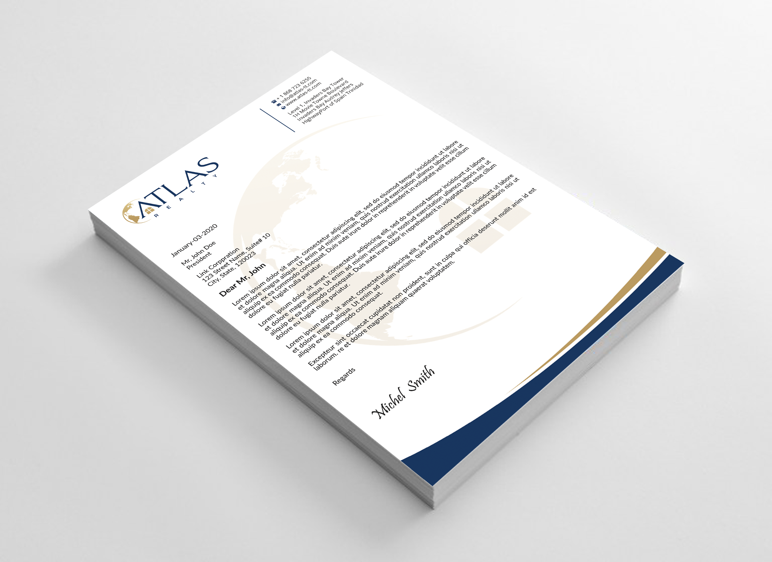 Stationery Design by Expert Bappy for Hawk Security Services Ltd.  | Design #31765967