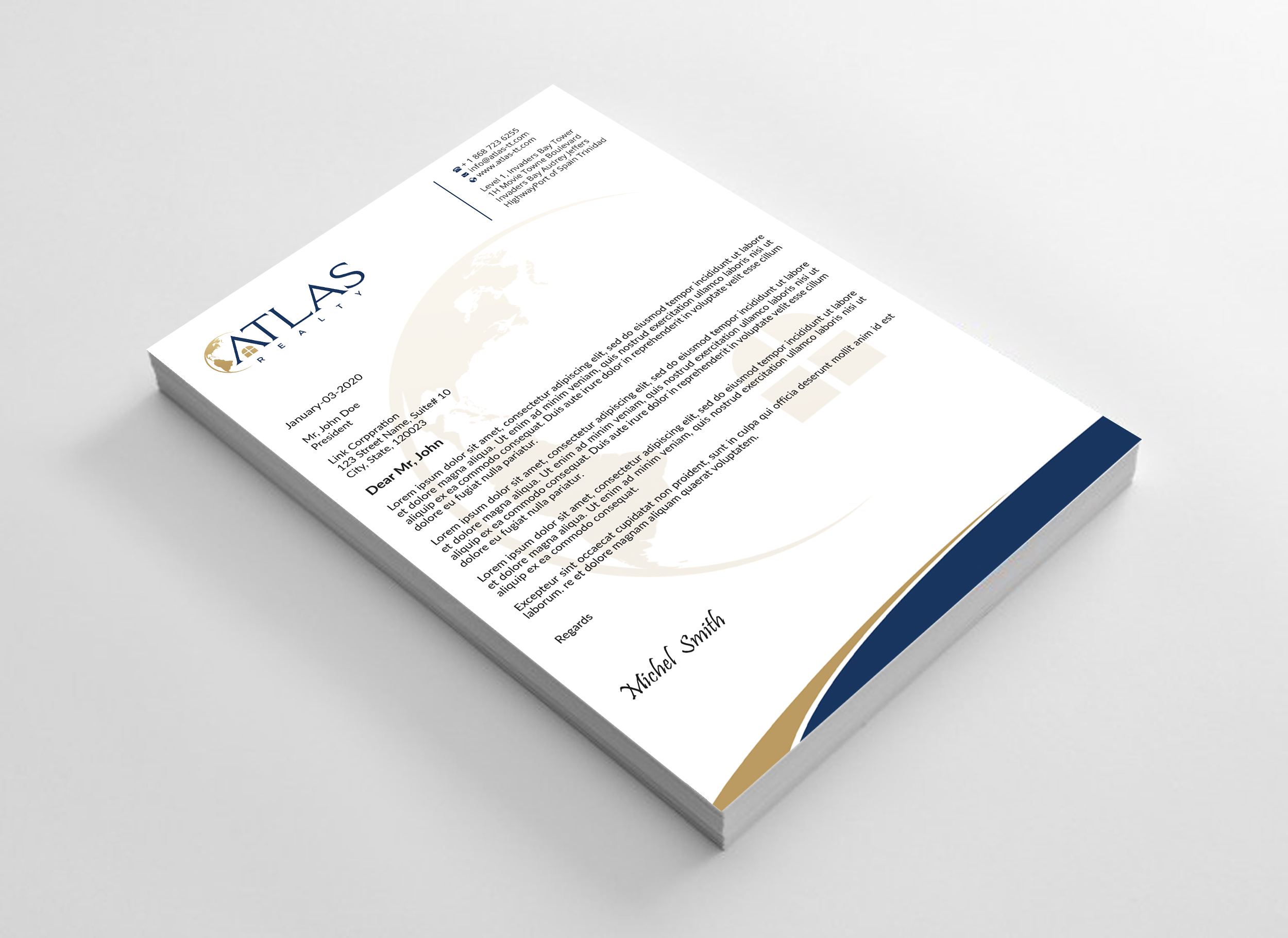 Stationery Design by Expert Bappy for Hawk Security Services Ltd.  | Design #31765968