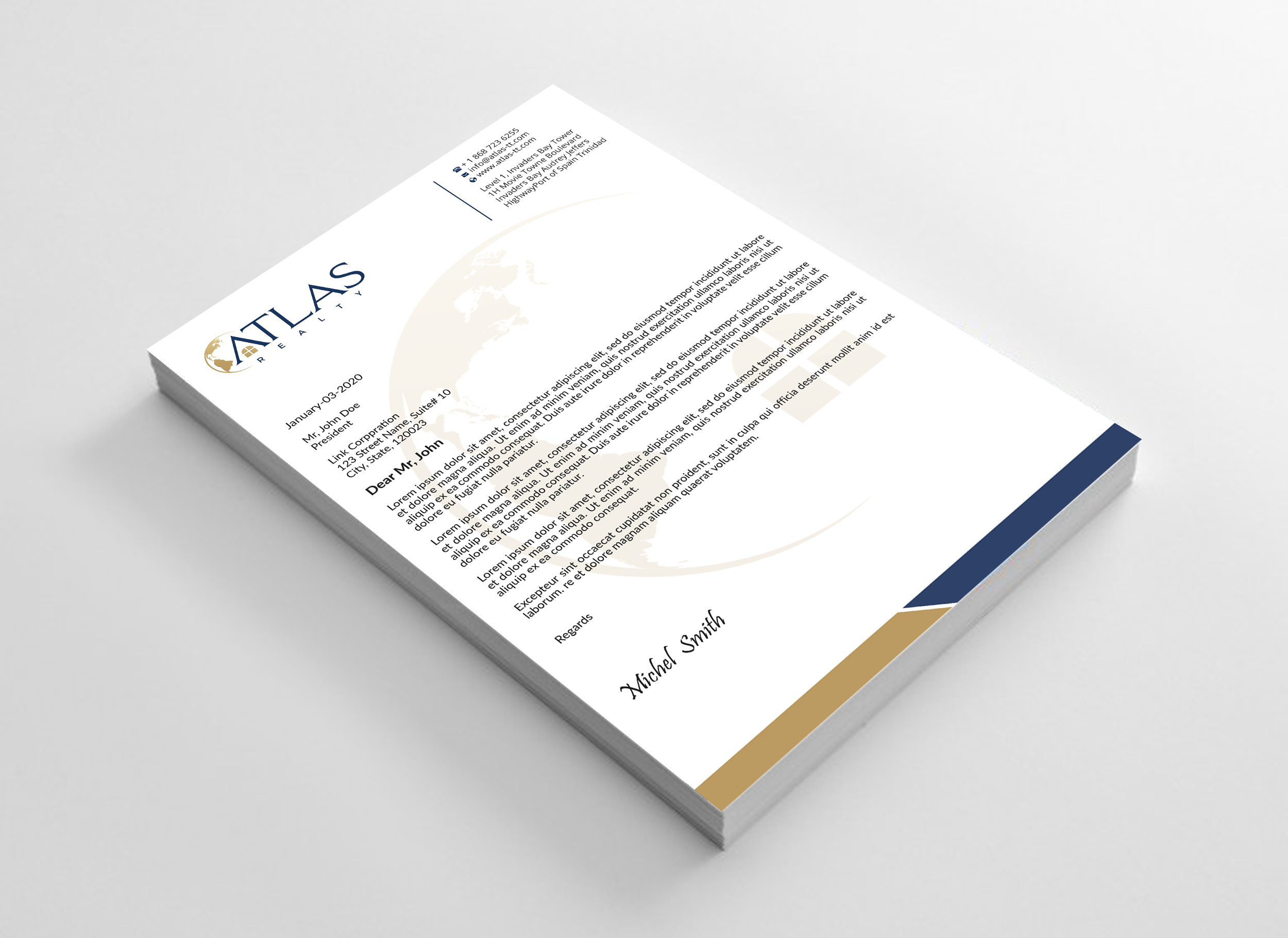 Stationery Design by Expert Bappy for Hawk Security Services Ltd.  | Design #31765969