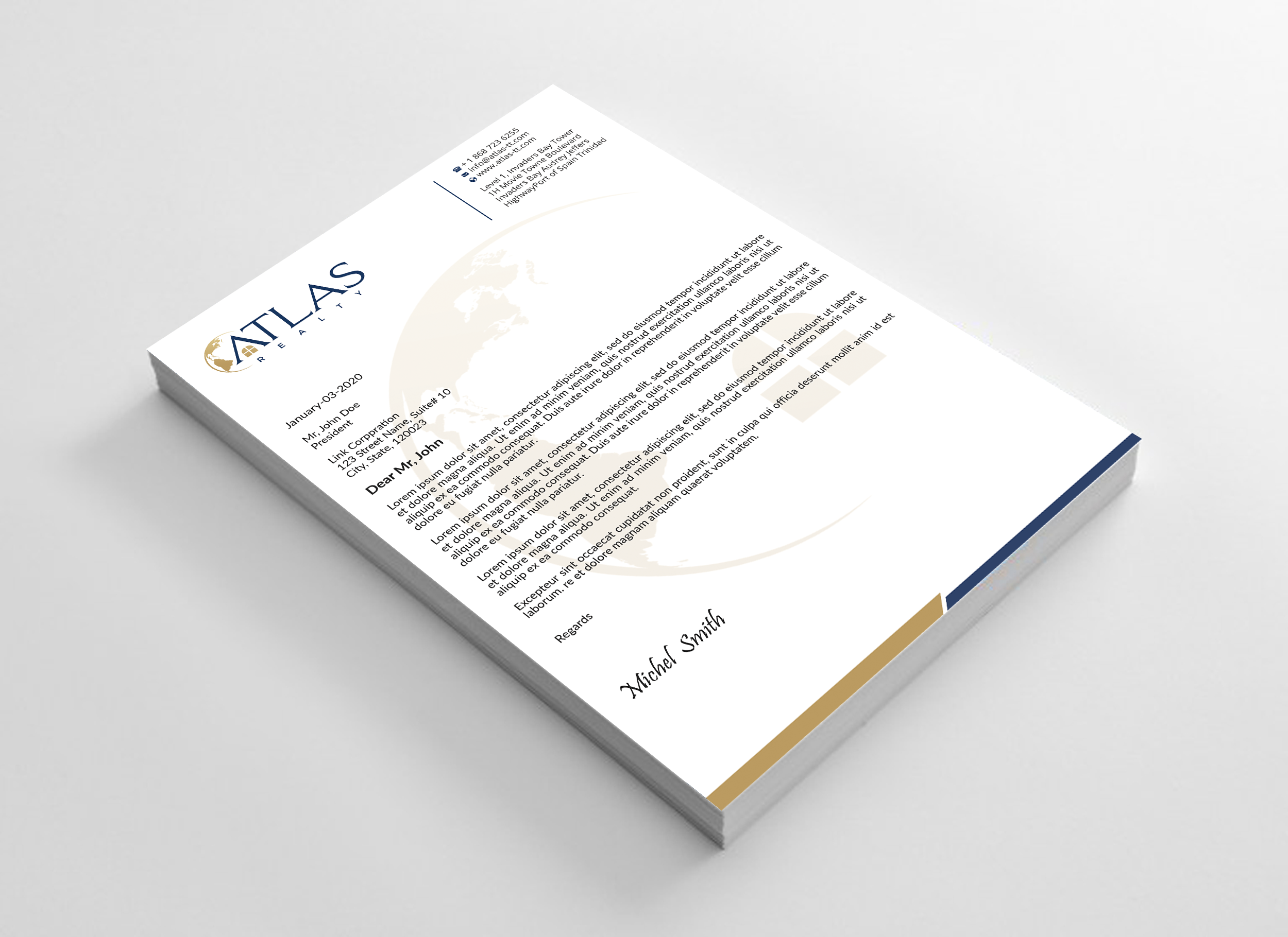 Stationery Design by Expert Bappy for Hawk Security Services Ltd.  | Design #31765971