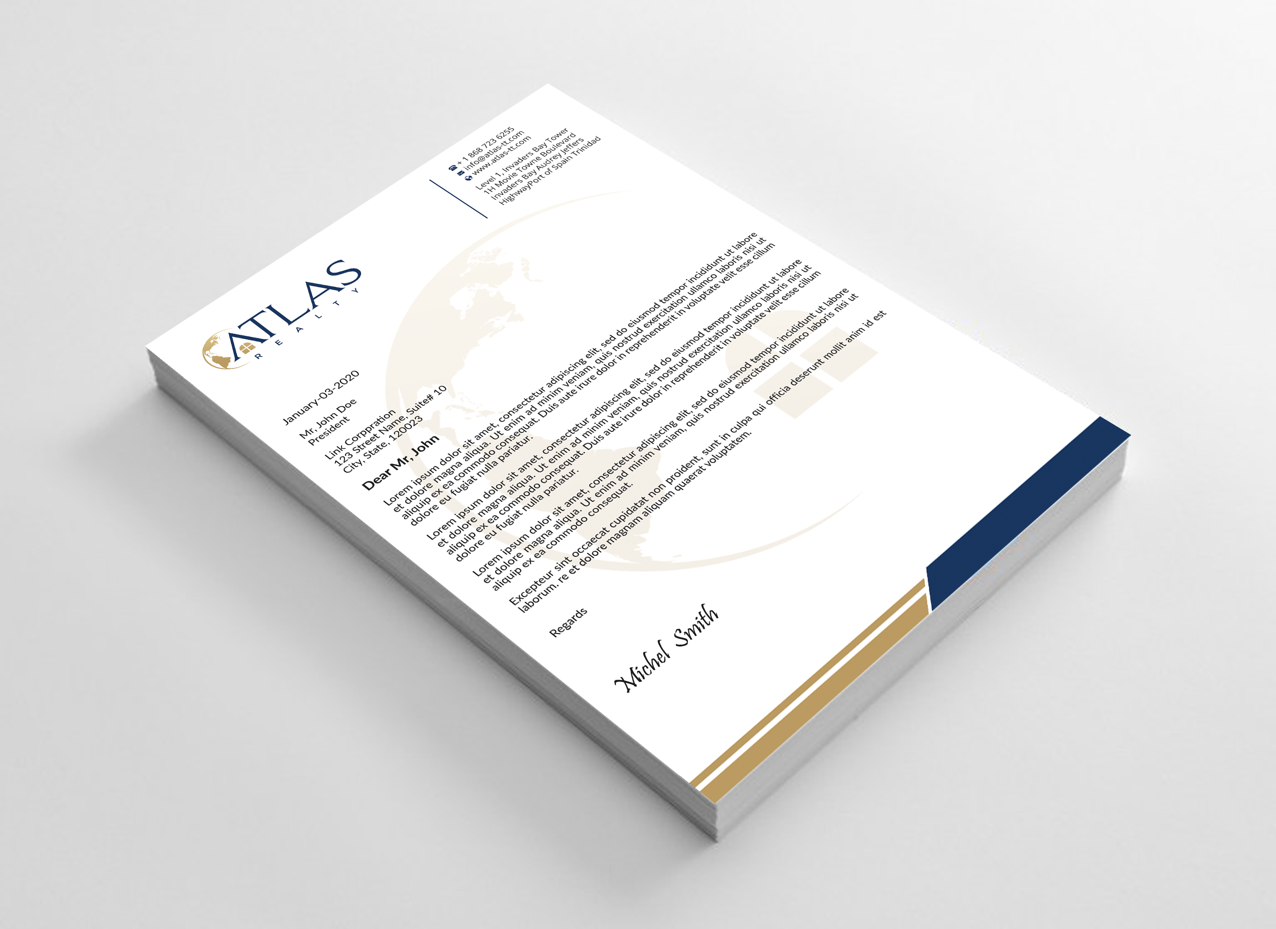 Stationery Design by Expert Bappy for Hawk Security Services Ltd.  | Design #31766010