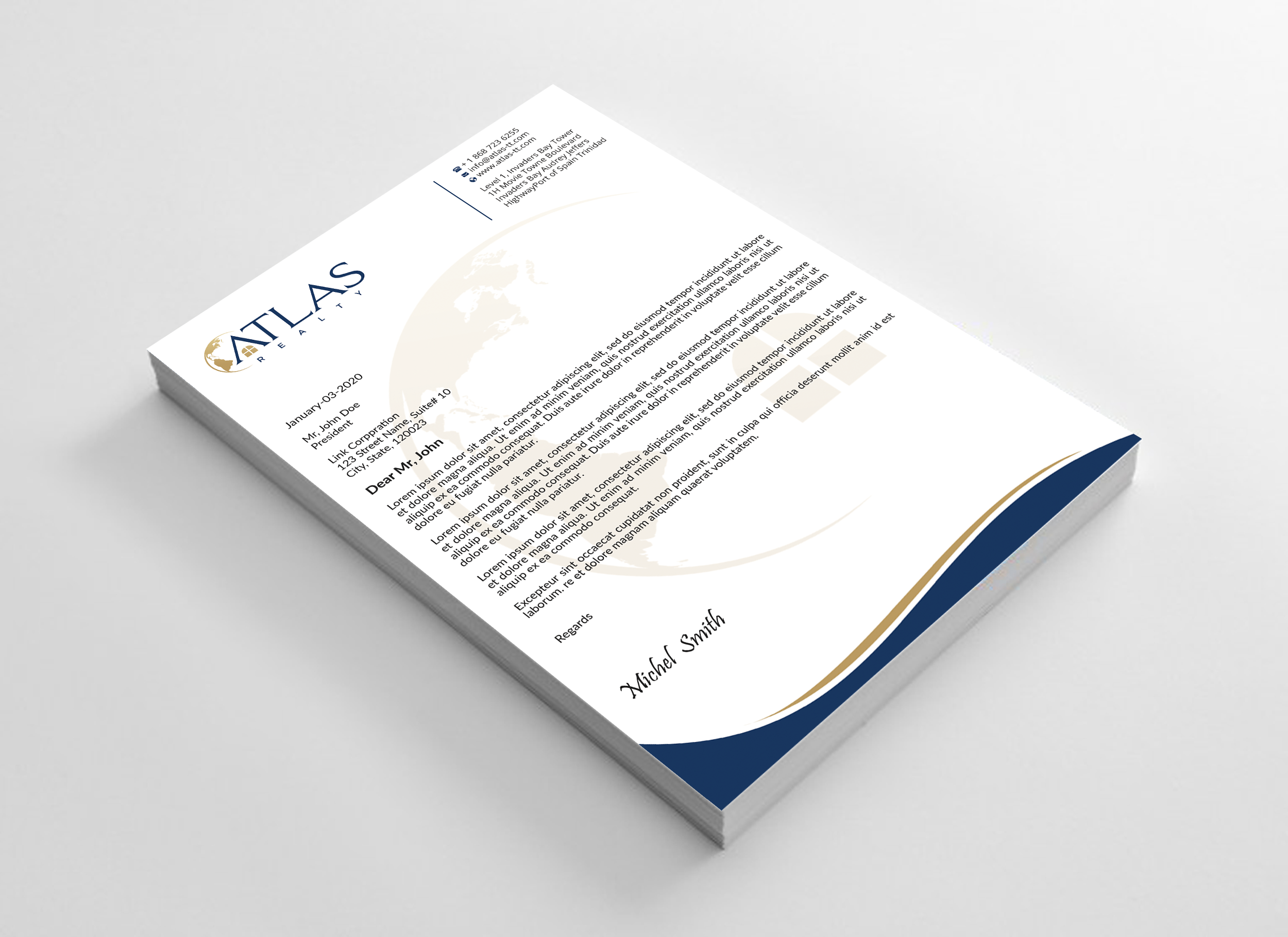 Stationery Design by Expert Bappy for Hawk Security Services Ltd.  | Design #31766011