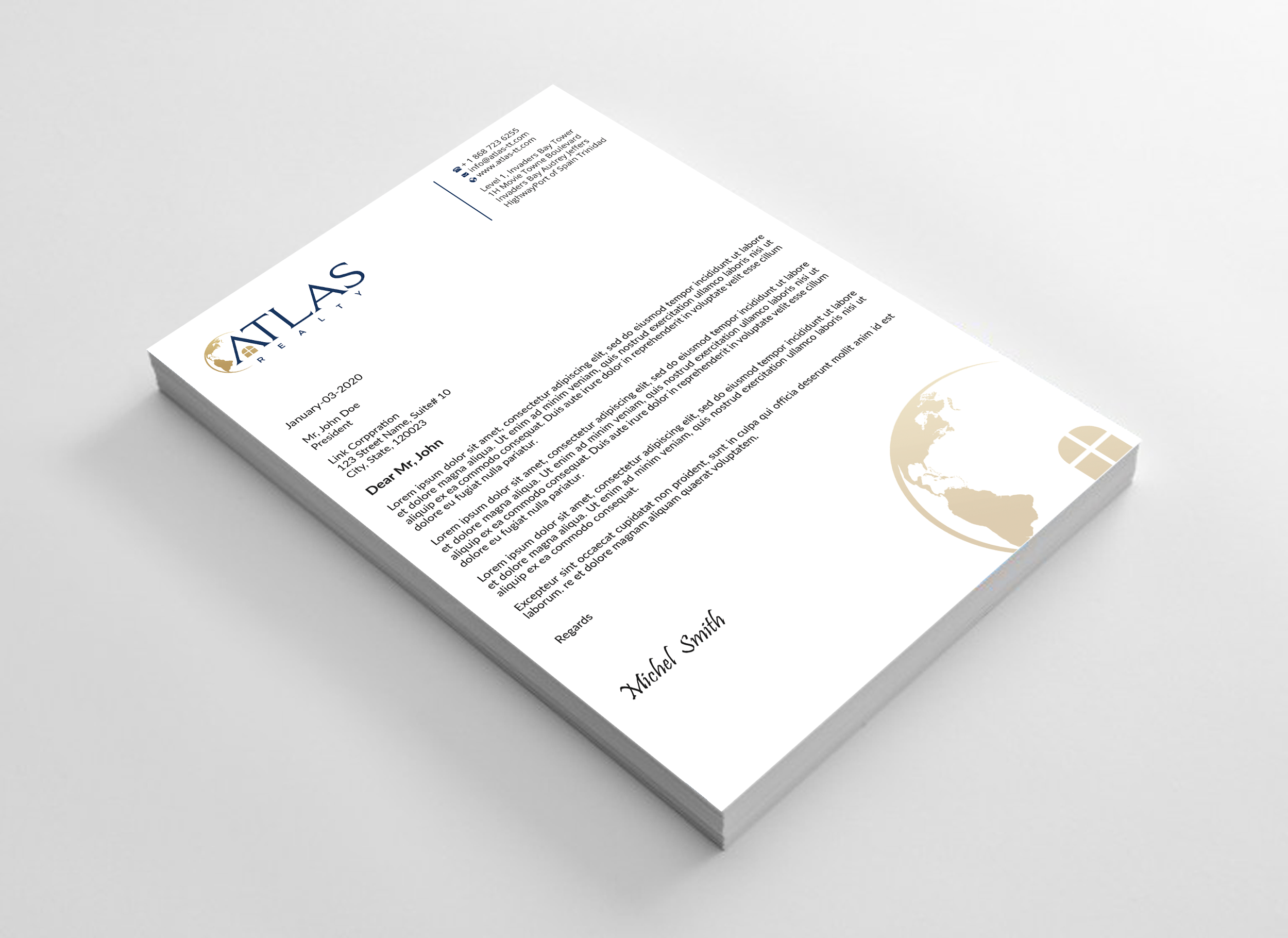 Stationery Design by Expert Bappy for Hawk Security Services Ltd.  | Design #31766041