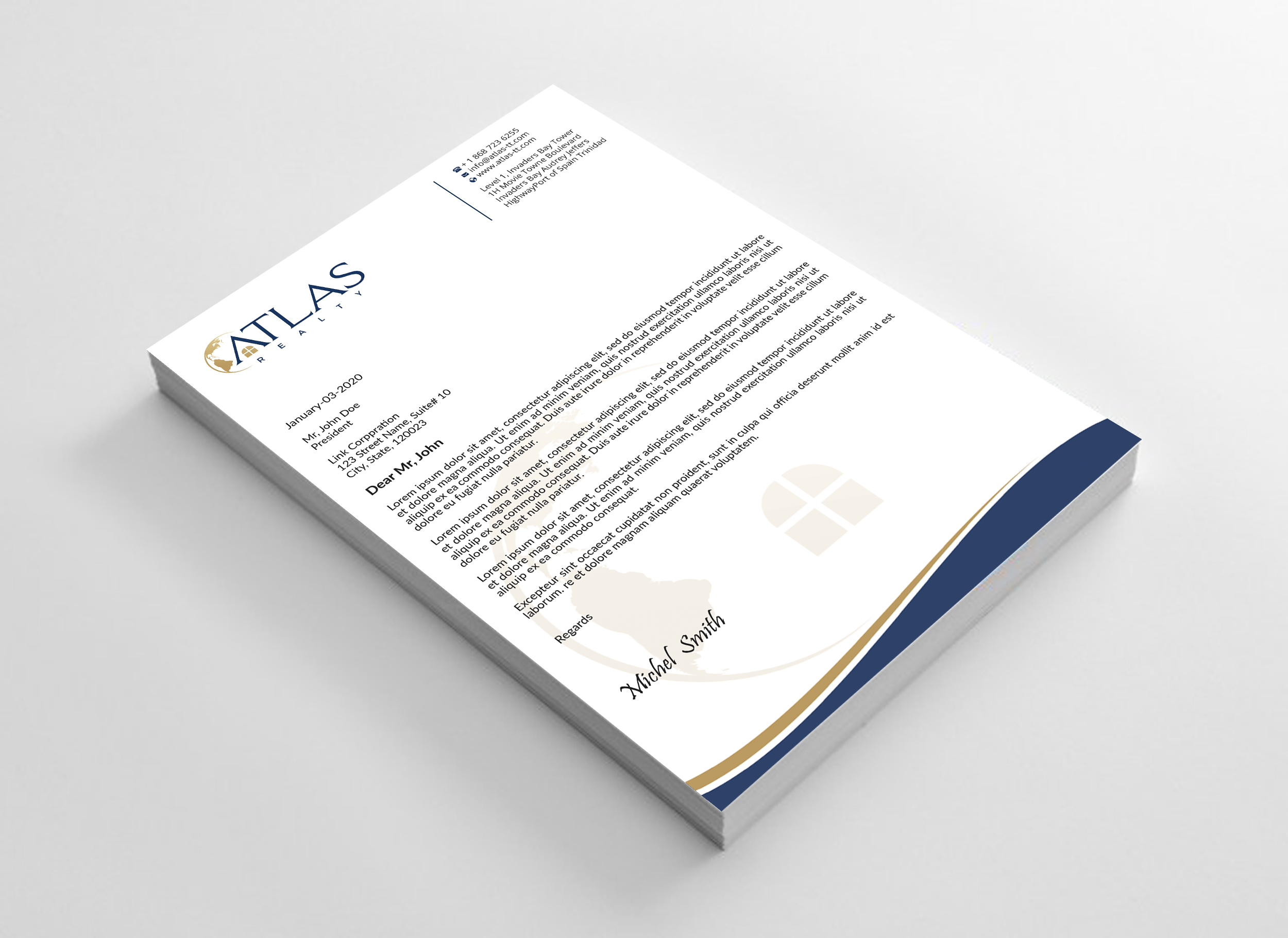 Stationery Design by Expert Bappy for Hawk Security Services Ltd.  | Design #31773095