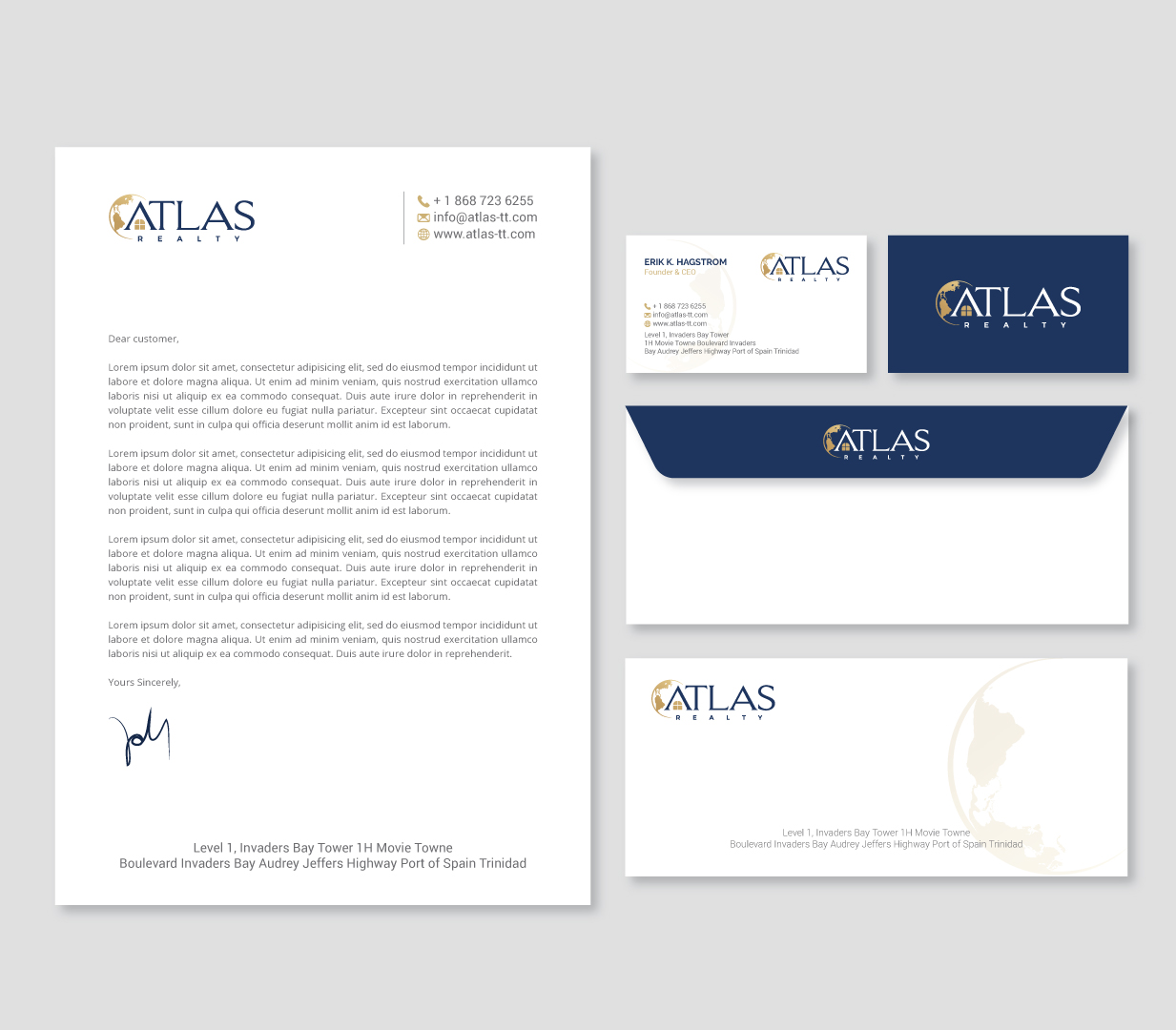 Stationery Design by R.design for Hawk Security Services Ltd.  | Design #31780416