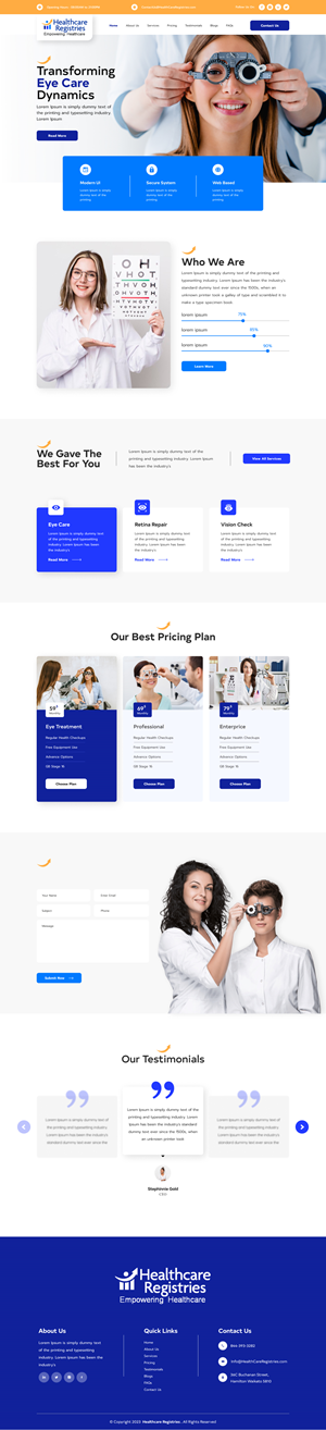 Web Design by Hafsa Fatymah for this project | Design: #31778184