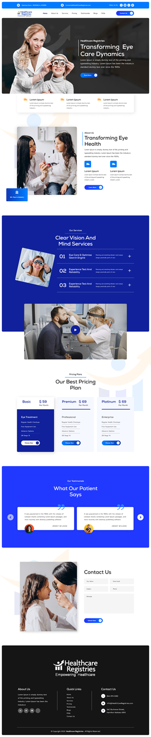 Web Design by Hafsa Fatymah for this project | Design: #31778419