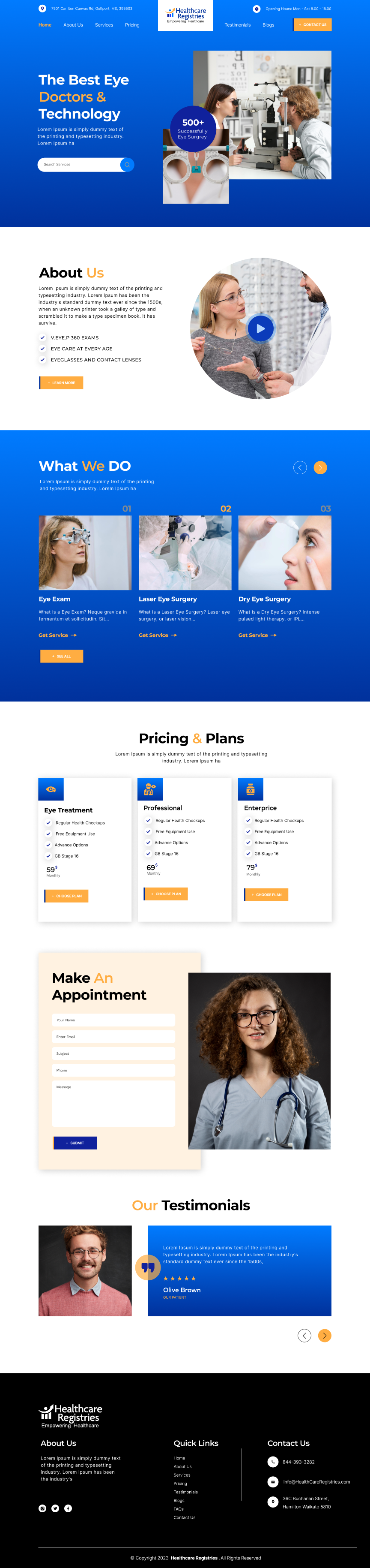 Web Design by Hafsa Fatymah for this project | Design #31778420