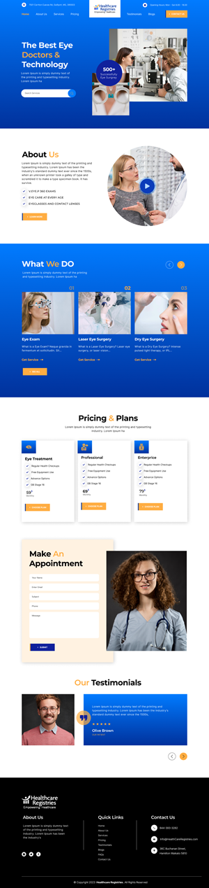 Web Design by Hafsa Fatymah for this project | Design: #31778420