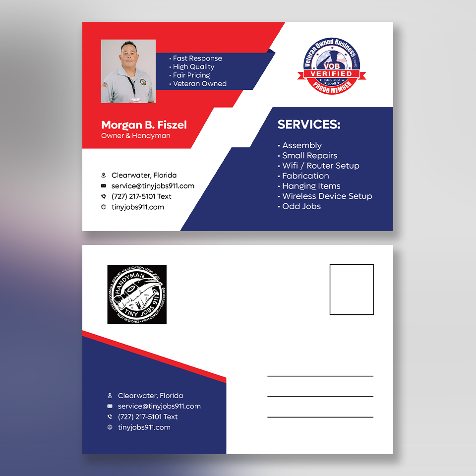 Postcard Design by YourLogoMaster for this project | Design #31785518