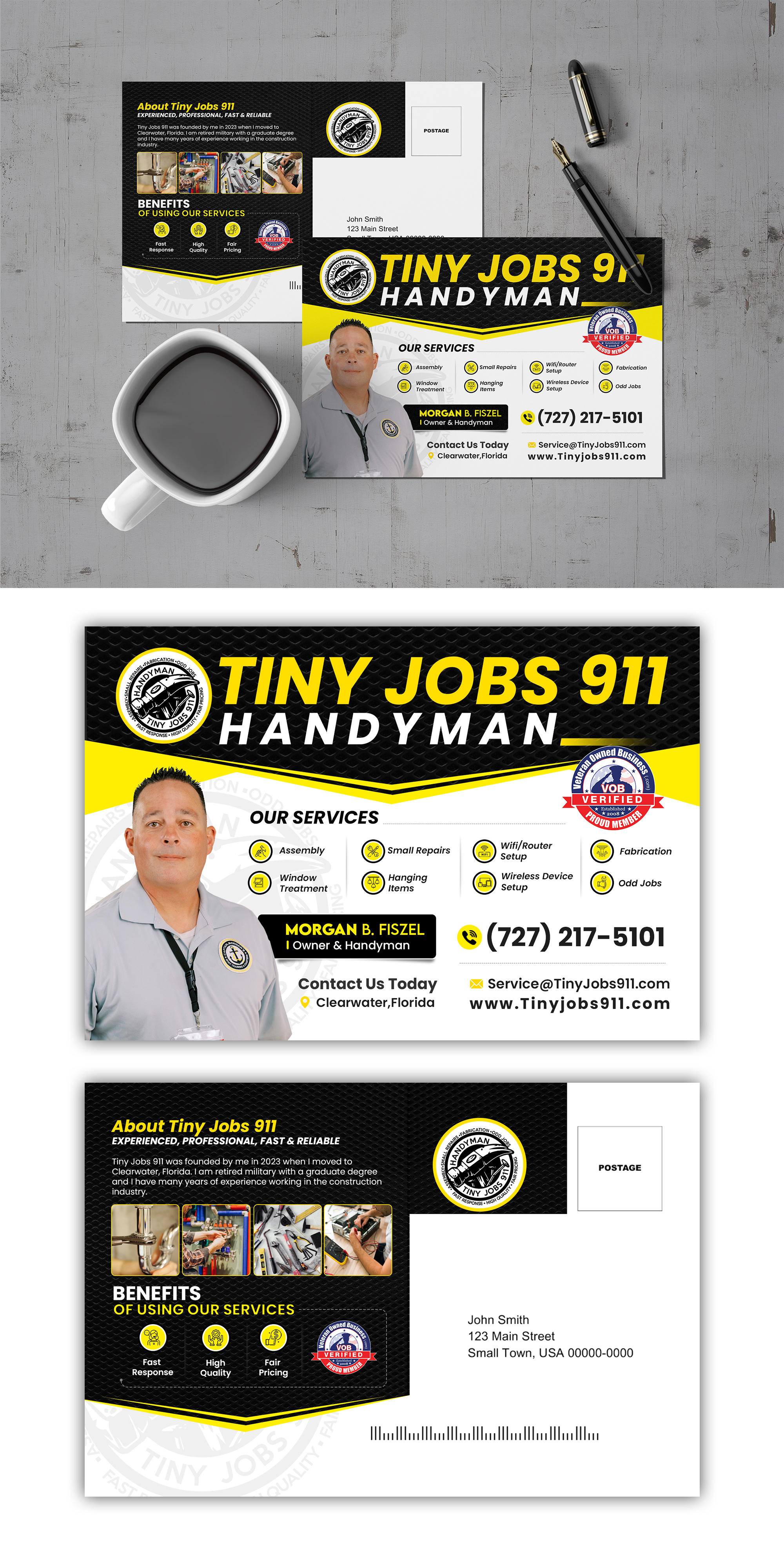 Postcard Design by debdesign for this project | Design #31775355