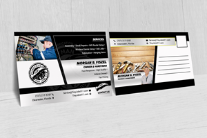 Postcard Design by RAMDHONU