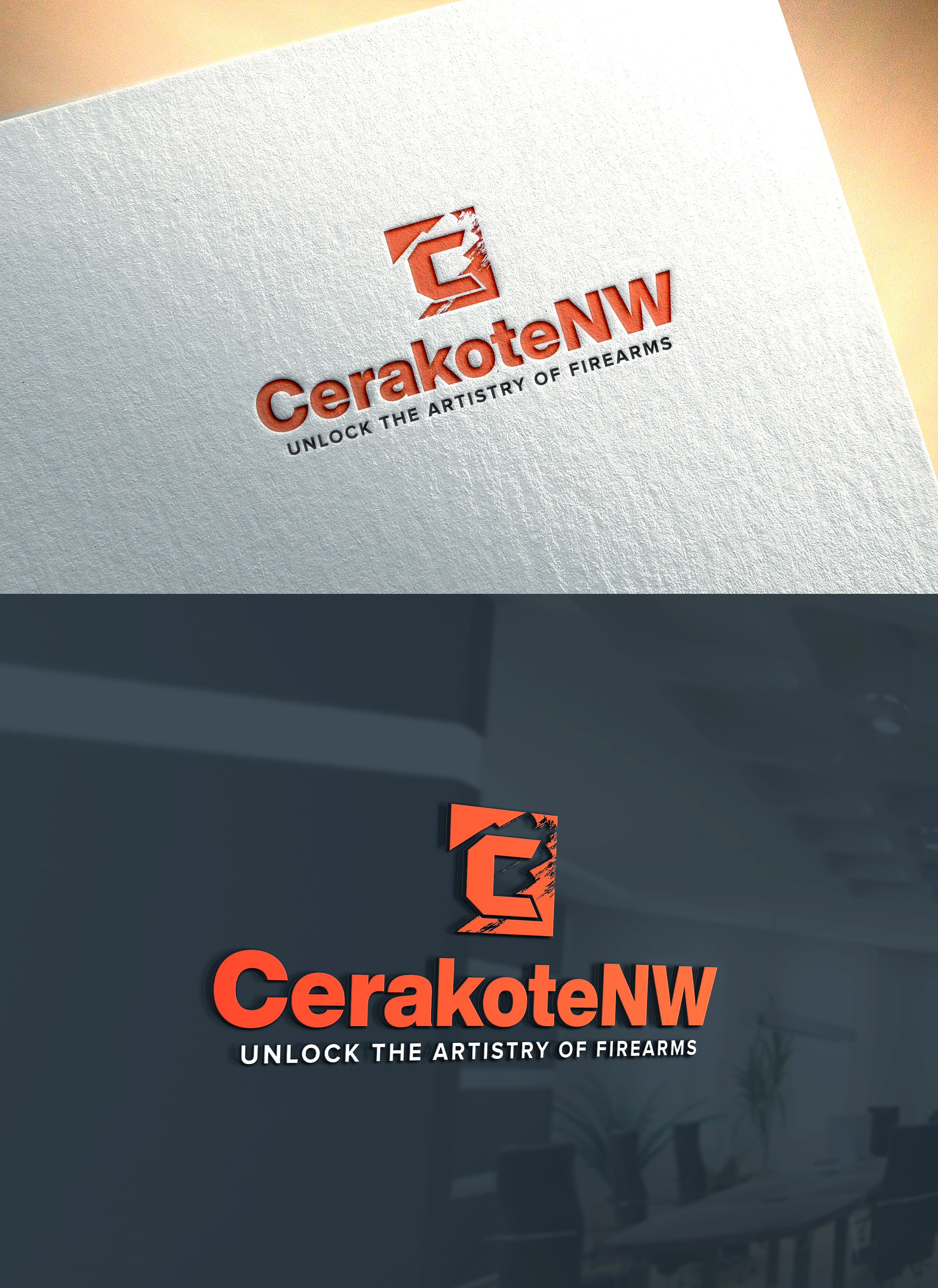 Logo Design by RaKu 2 for Cerakote Northwest | Design #31796677