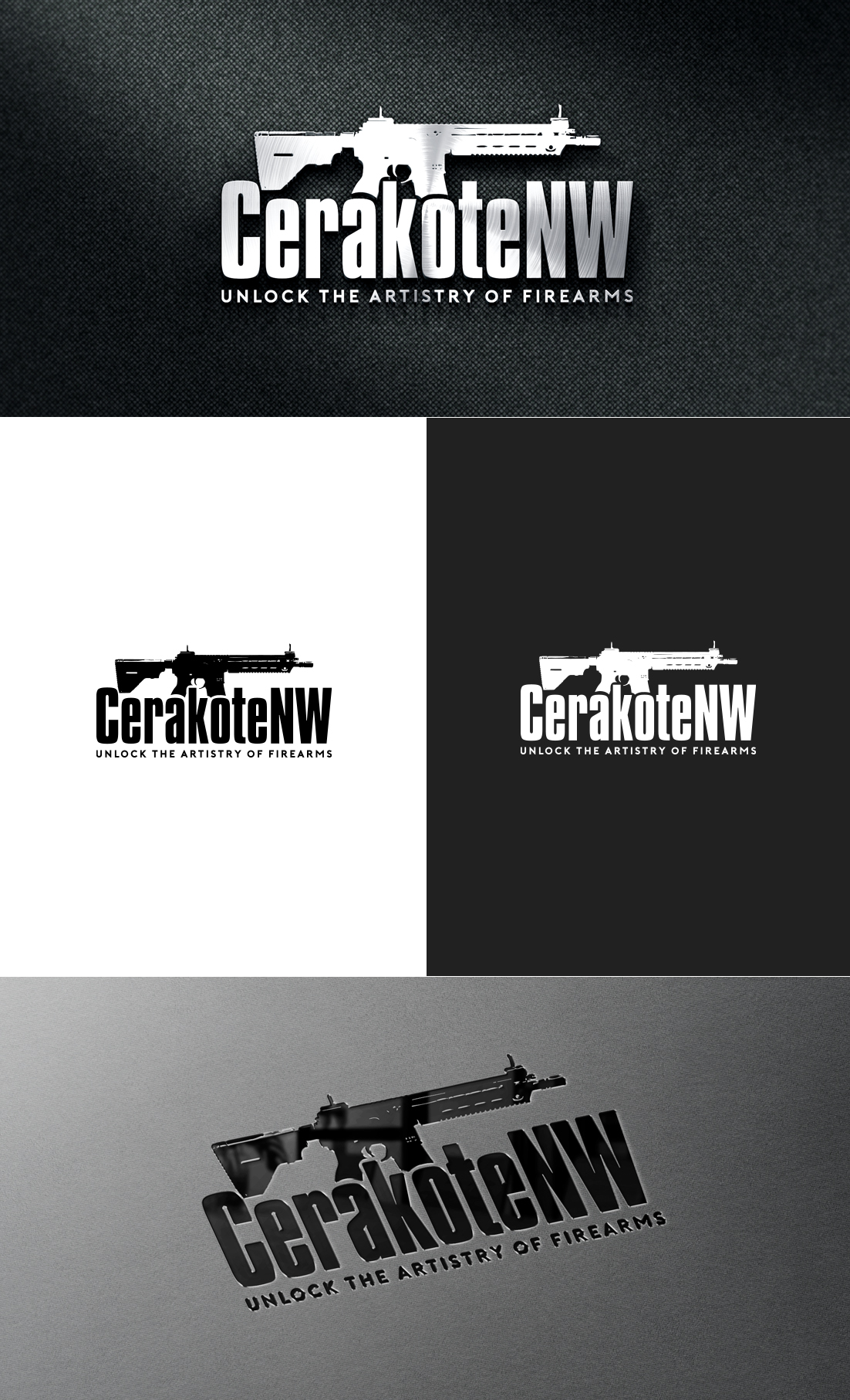 Logo Design by GLDesigns for Cerakote Northwest | Design #31770476