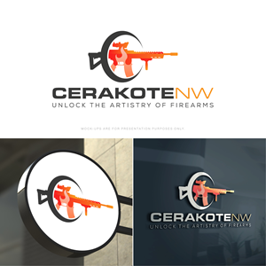 Logo Design by The Lion Studios for Cerakote Northwest | Design: #31767069