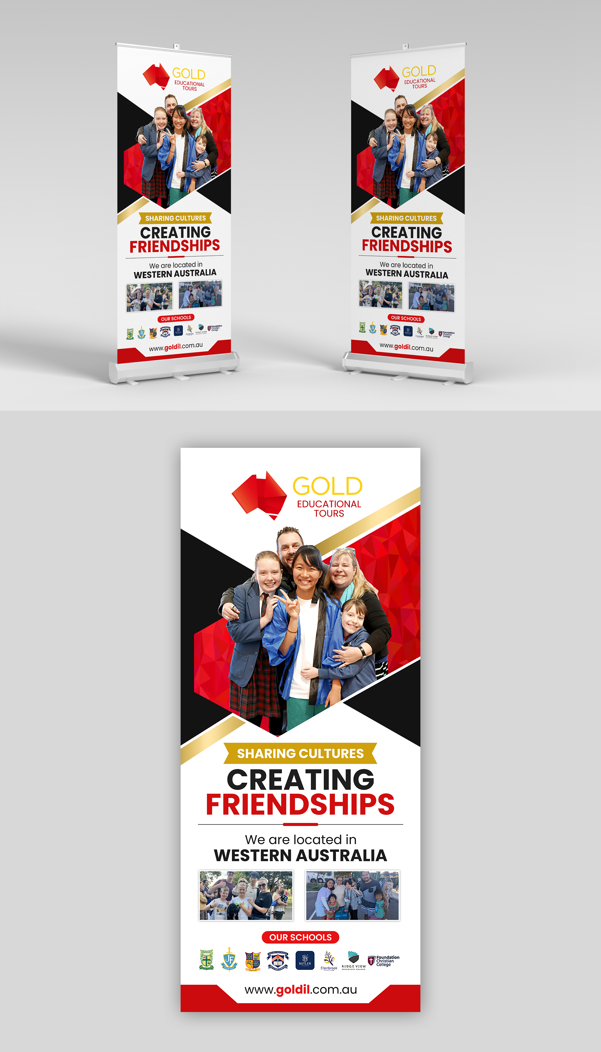 Diseño Gráfico por debdesign para Gold Educational Tours | Diseño #31774883