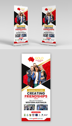 Diseño Gráfico por debdesign para Gold Educational Tours | Diseño: #31774883