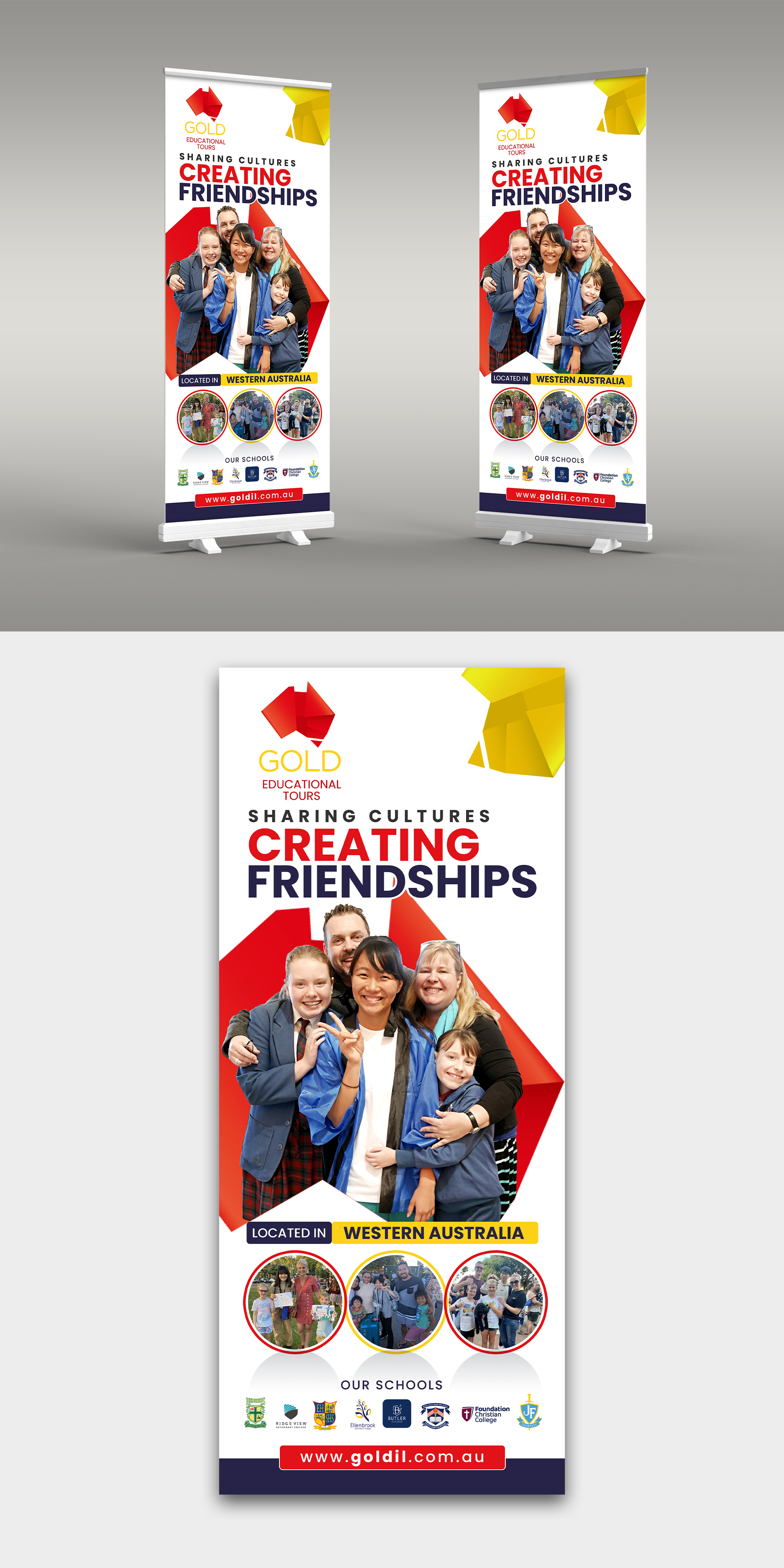 Graphic Design by debdesign for Gold Educational Tours | Design #31776646