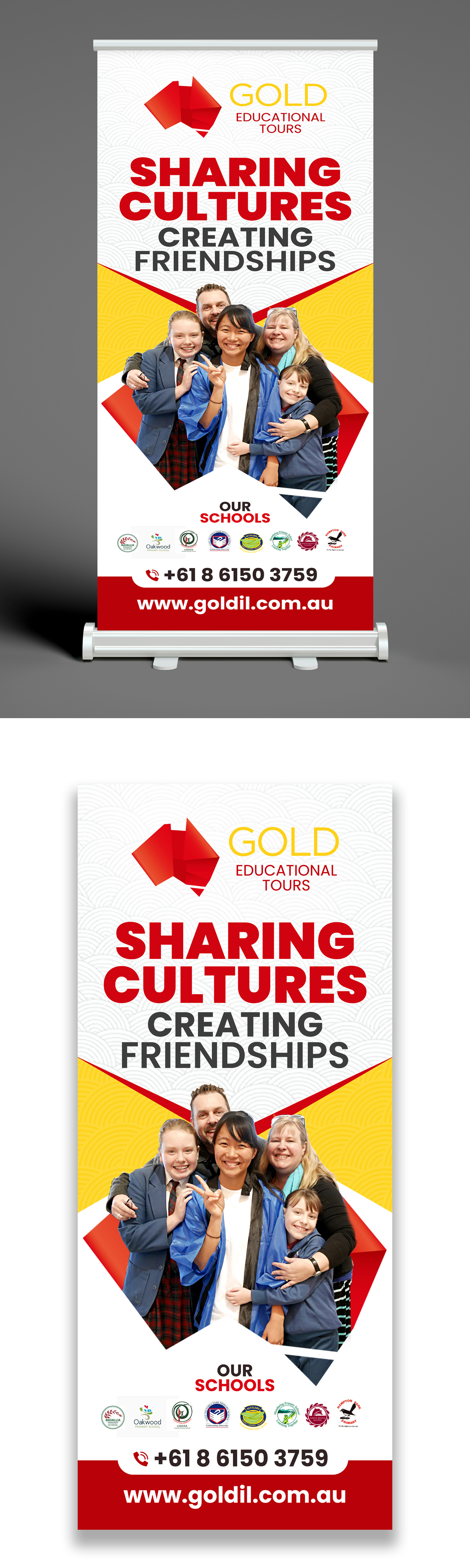 Graphic Design by debdesign for Gold Educational Tours | Design #31777607