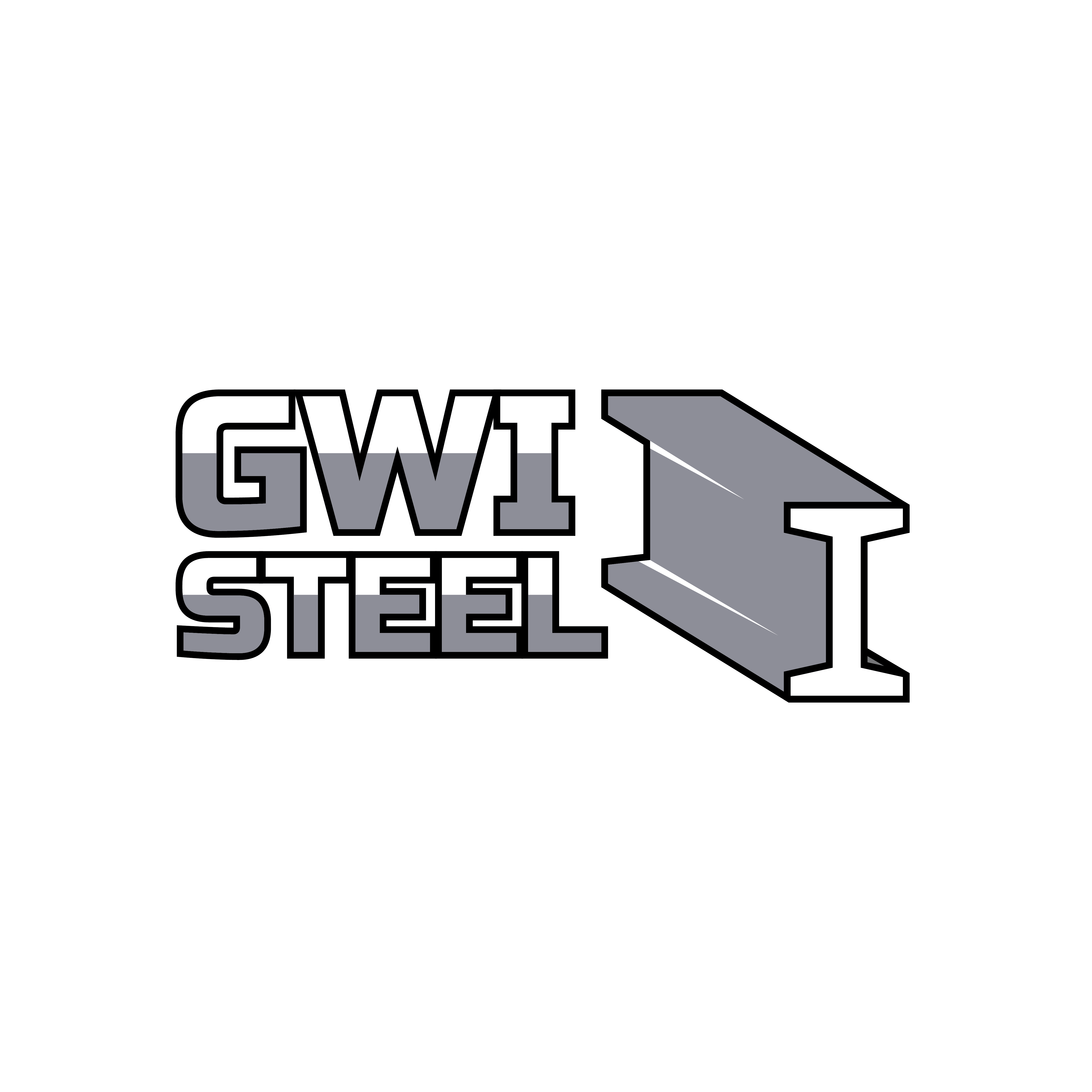 Logo Design by Kryss Denmar for GWI Steel | Design #31792686