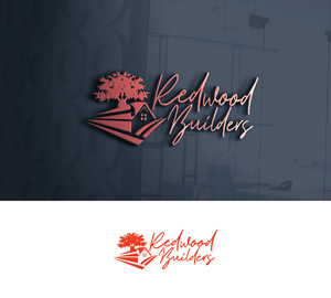 Logo Design by Badhan for REDWOOD BUILDERS | Design: #31773715