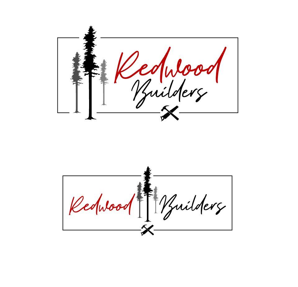 Logo Design by Enz67 for REDWOOD BUILDERS | Design #31775765