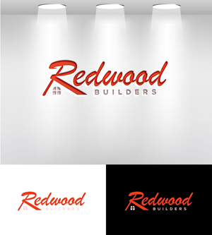 Logo Design by Mi Design1 for REDWOOD BUILDERS | Design: #31774436