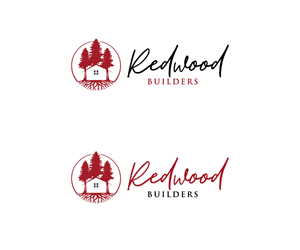 Logo Design by ayanpixel for REDWOOD BUILDERS | Design: #31778751