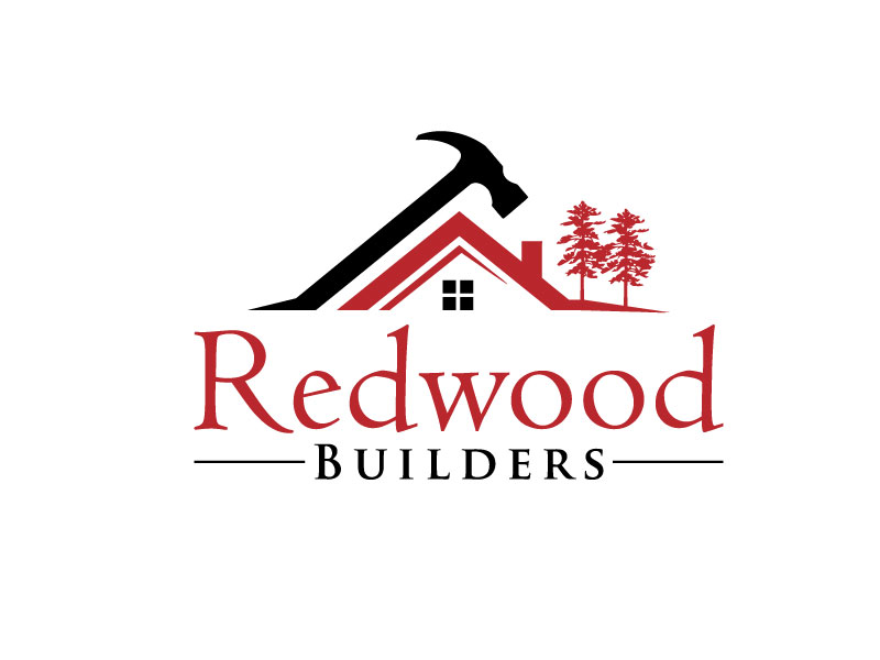 Logo Design by CrossFit design  for REDWOOD BUILDERS | Design #31777336