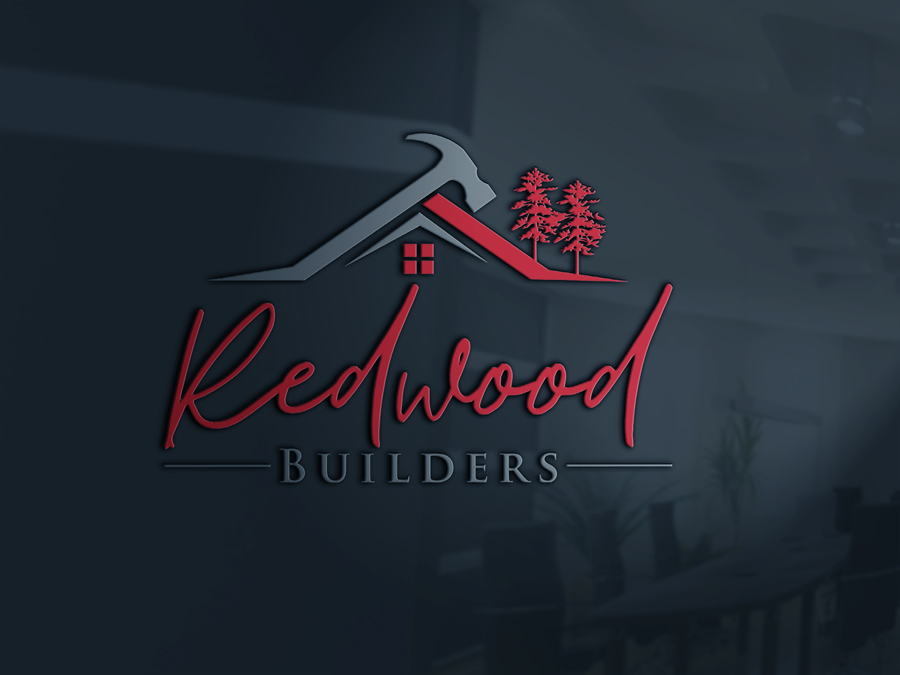 Logo Design by CrossFit design  for REDWOOD BUILDERS | Design #31777339