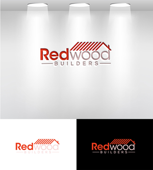 Logo Design by DoYel art for REDWOOD BUILDERS | Design: #31775333