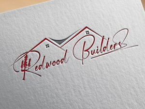 Logo Design by VectorForge for REDWOOD BUILDERS | Design: #31800391