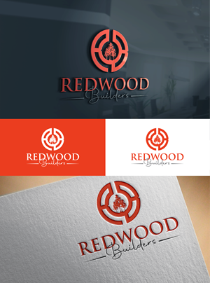 Logo Design by design wae for REDWOOD BUILDERS | Design: #31772980