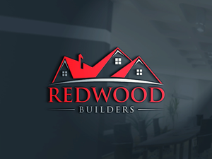 Logo Design by wood357 for REDWOOD BUILDERS | Design: #31815656