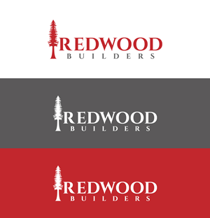 Logo Design by afrozaPSMA for REDWOOD BUILDERS | Design: #31802683